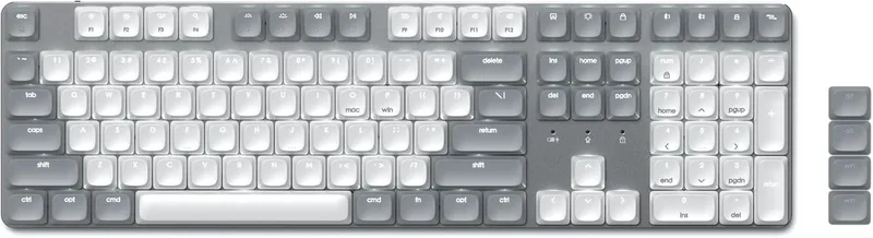 Πληκτρολόγιο Satechi SM3 Slim Mechanical Backlit Bluetooth Keyboard Ασύρματο Μηχανικό με Οπίσθιο Φωτισμό & Brown Διακόπτες Αγγλικό - Light (ST-KSM3LT-EN)