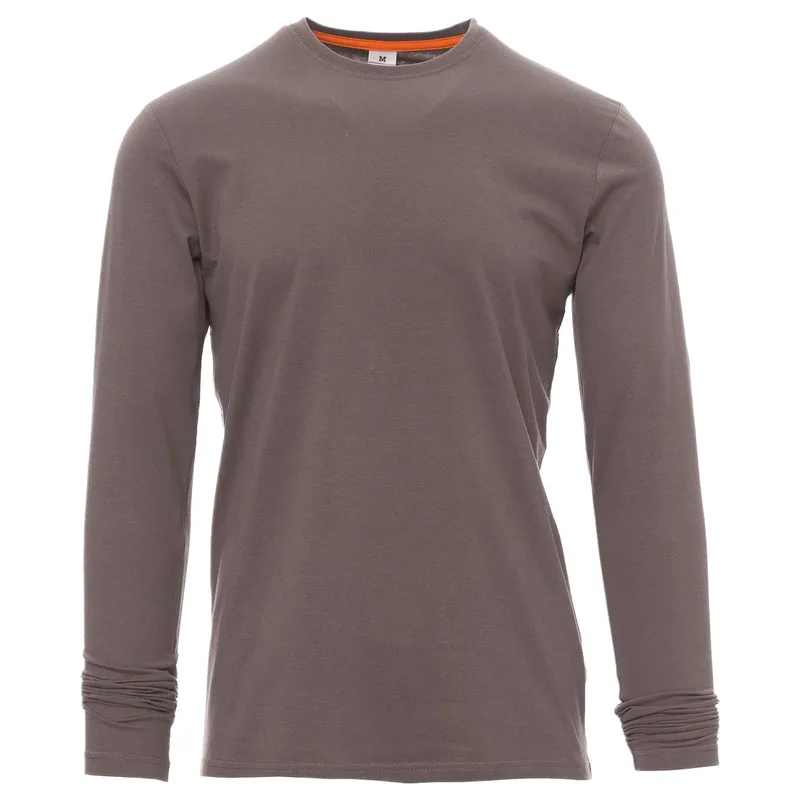 PINETA Μπλουζάκι με μακριά μανίκια PAYPER 02000408 Dark Grey