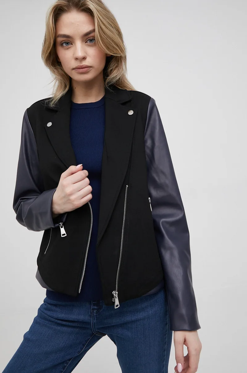 Δερμάτινο μπουφάν DKNY
