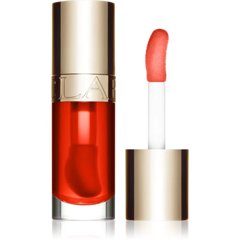 Clarins Lip Comfort Oil Έλαιο για τα χείλη με ενυδατικό αποτέλεσμα απόχρωση 05 apricot 7 ml