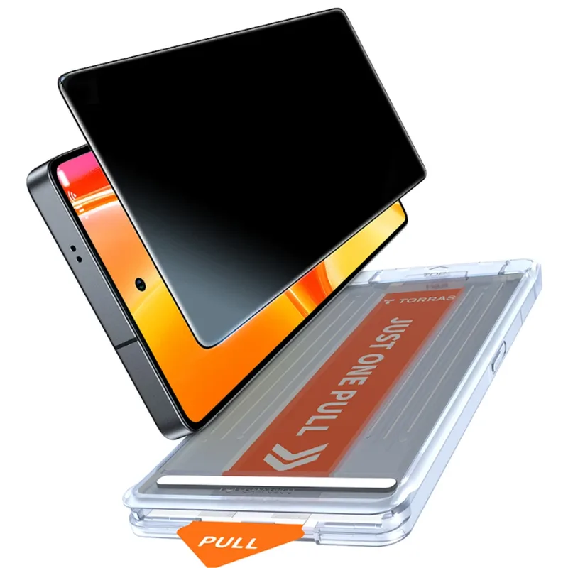 Torras Install Master GlassGo Full Cover Privacy Tempered Glass Samsung Galaxy S26 Ultra