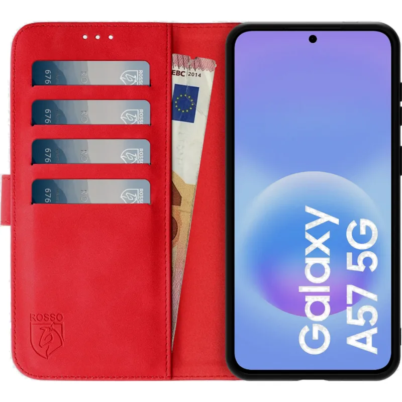 Θήκη Samsung Galaxy A57 Κόκκινο Element PU Πορτοφόλι - Red (8719246558306)