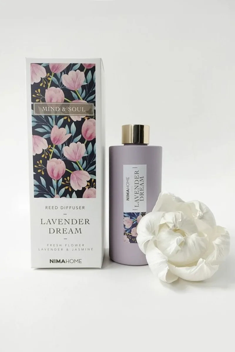 Αρωματικο Χωρου Με Στικ 180Ml Lavender Dream Nima Μονόχρωμο