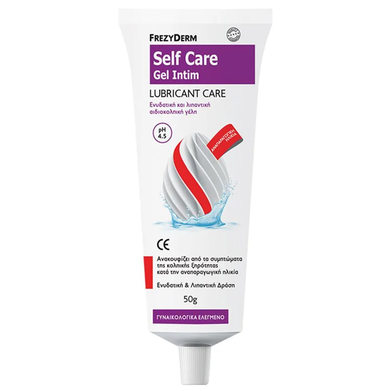 Frezyderm Self Care Gel Intim Lubricant Care Ενυδατική & Λιπαντική Αιδοιοκολπική Γέλη 50g