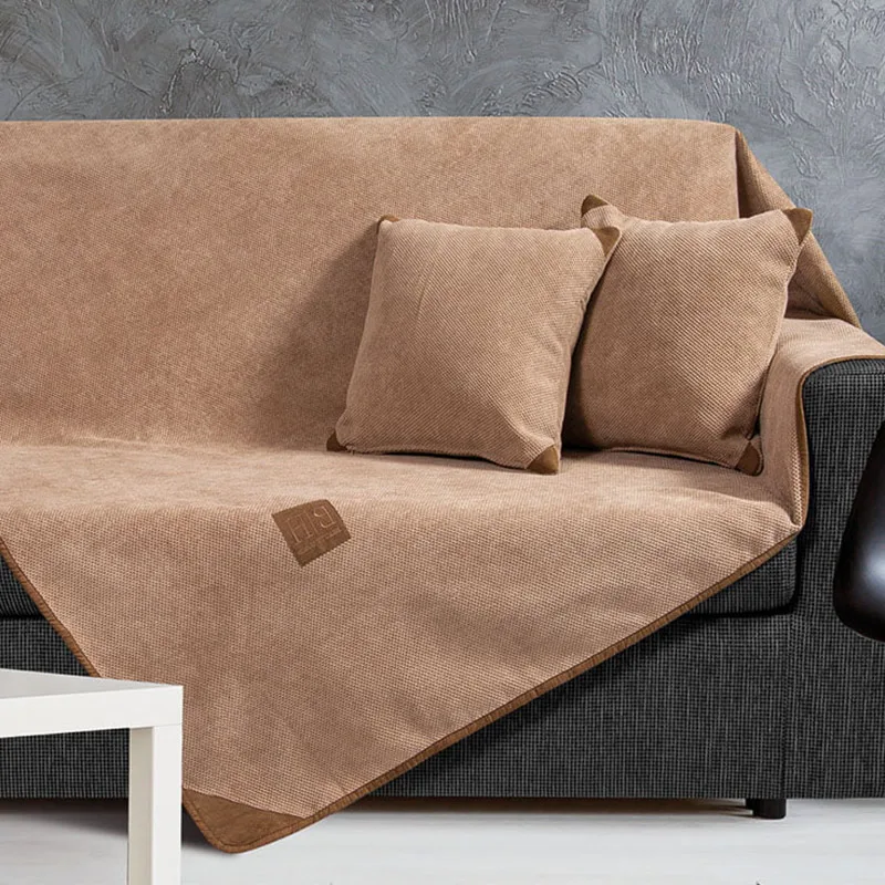 Ριχτάρι Διθέσιου Καναπέ 180x250 Beauty Home 8241 Land Μπεζ