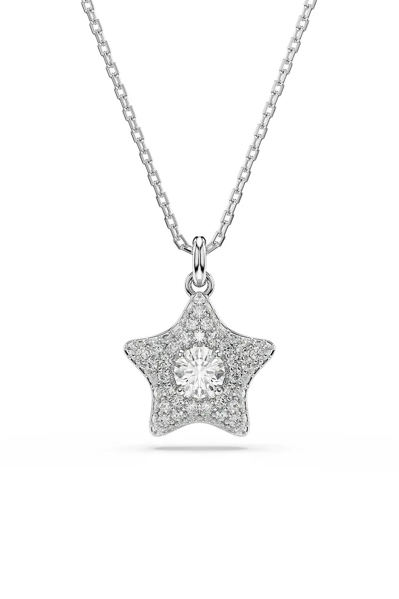 Swarovski κολιέ με κρεμαστό γυναικείο ζιργκόν SUBLIMA