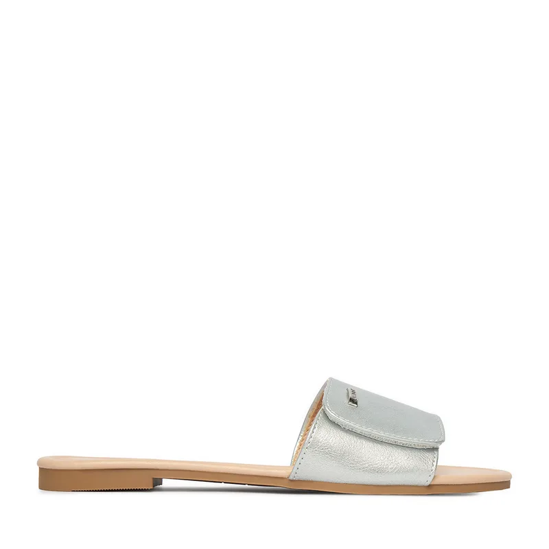Παντόφλες JENNY CEO-WFA2740-1 Ασημί