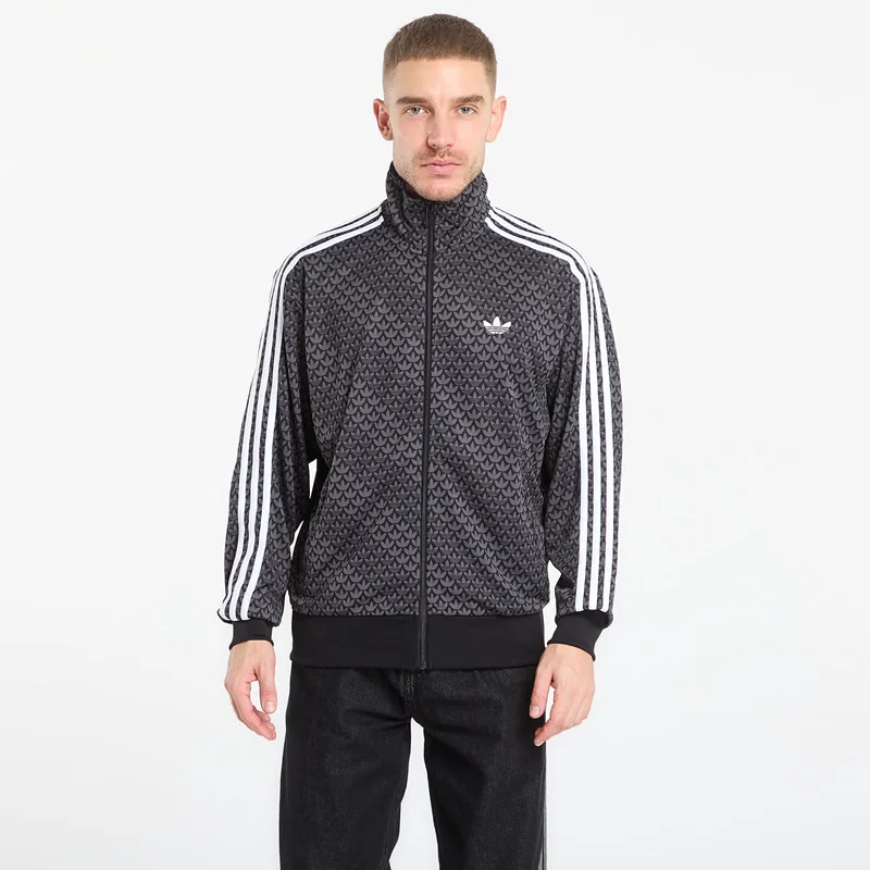 Φούτερ adidas Firebird Loose Monogram Track Top Black XL