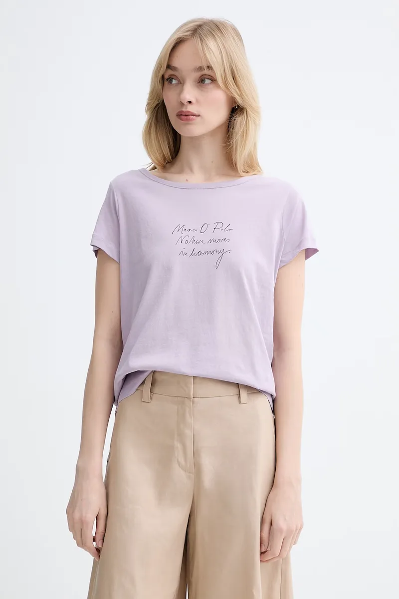 Marc O'Polo T-shirt γυναικείο βαμβακερό