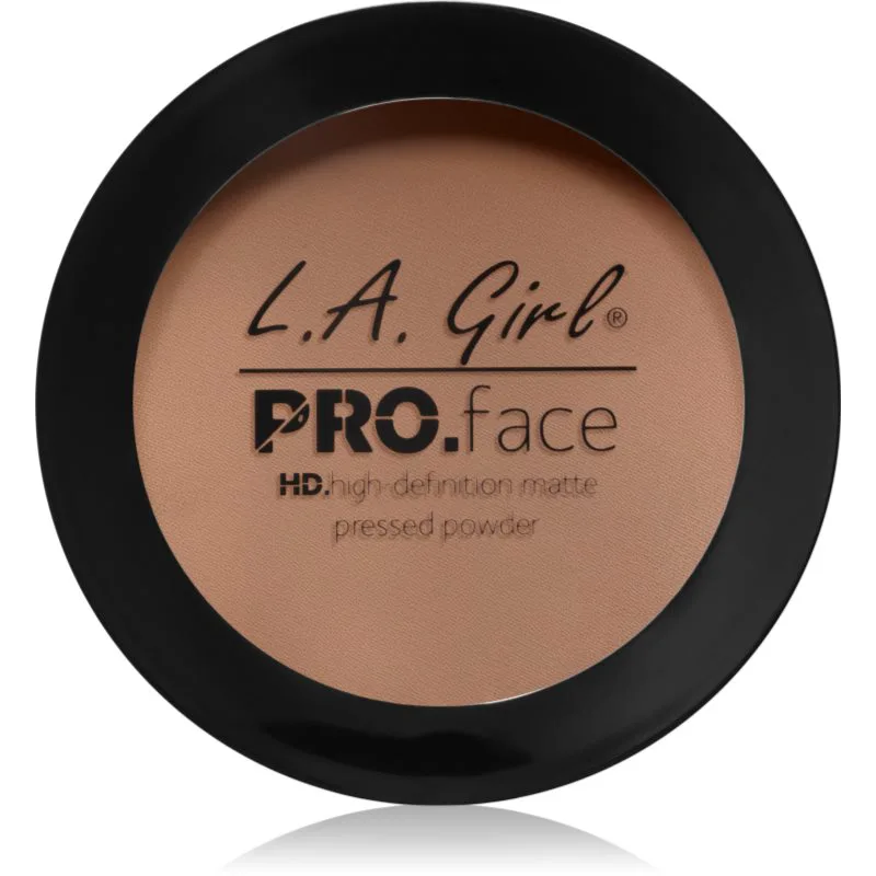 L.A. Girl Cosmetics PRO. Face HD συμπαγής πούδρα με ματ αποτελέσματα απόχρωση Warm Honey 7 γρ
