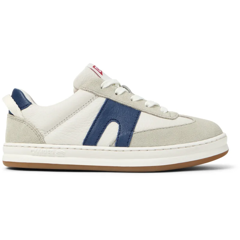 CAMPER Runner - Sneakers Για Κορίτσια - Λευκό,Μπεζ,Μπλε, Μέγεθος 29, Smooth leather