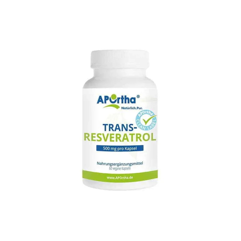 Aportha Τrans-Resveratrol 500 mg (60vcaps)