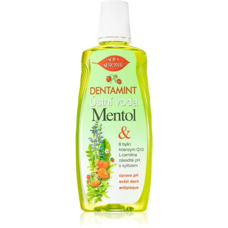 Bione Cosmetics Dentamint Menthol στοματικό διάλυμα 500 ml