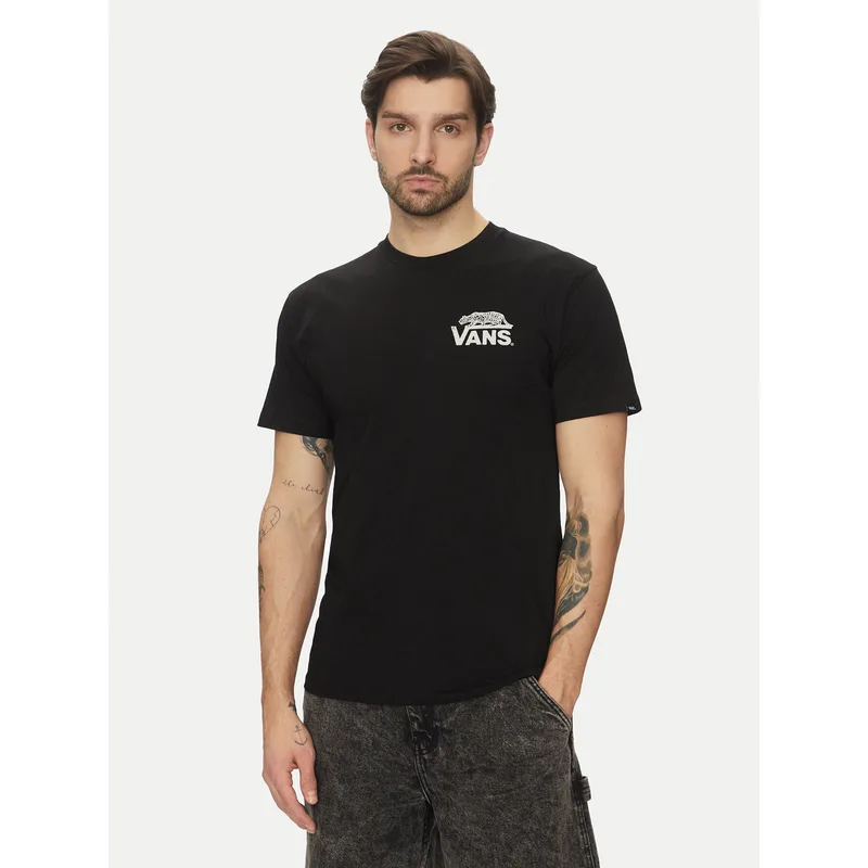 Vans T-Shirt Sneaky VN000M3Y Μαύρο Regular Fit