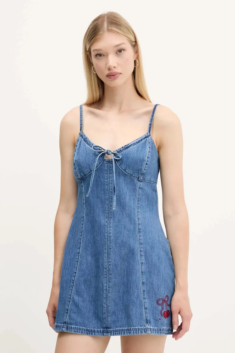 Φόρεμα τζιν Hollister Co.