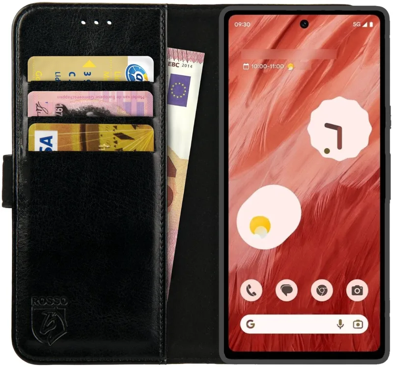 Κόκκινο Element PU Θήκη Πορτοφόλι Google Pixel 7a - Black (8719246384592)