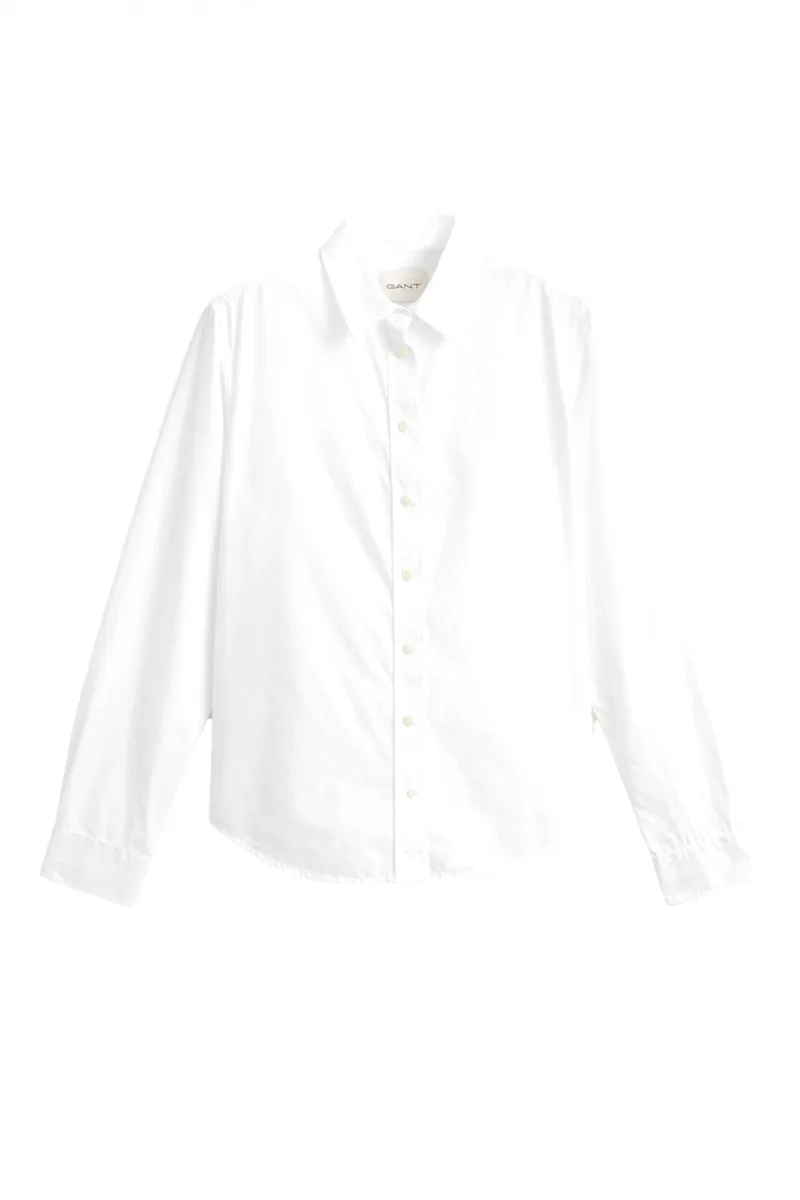 GANT ΠΟYΚΑΜΙΣΟ ΜΜ 110 WHITE CLASSIC POPLIN ΛΕΥΚΟ