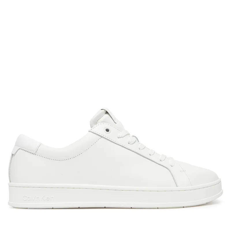Αθλητικά Calvin Klein Low Top Lace Up Lth HM0HM01971 Λευκό