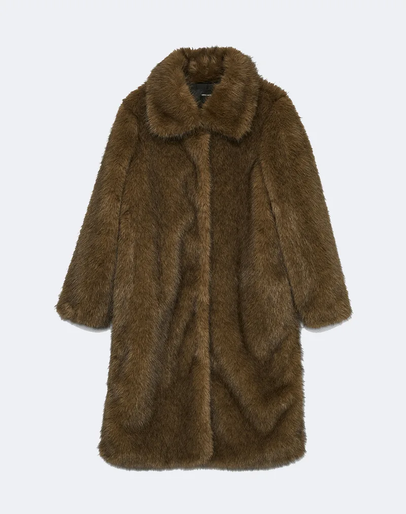 VERO MODA VMGLORIA COAT 10339433-Emperador Brown