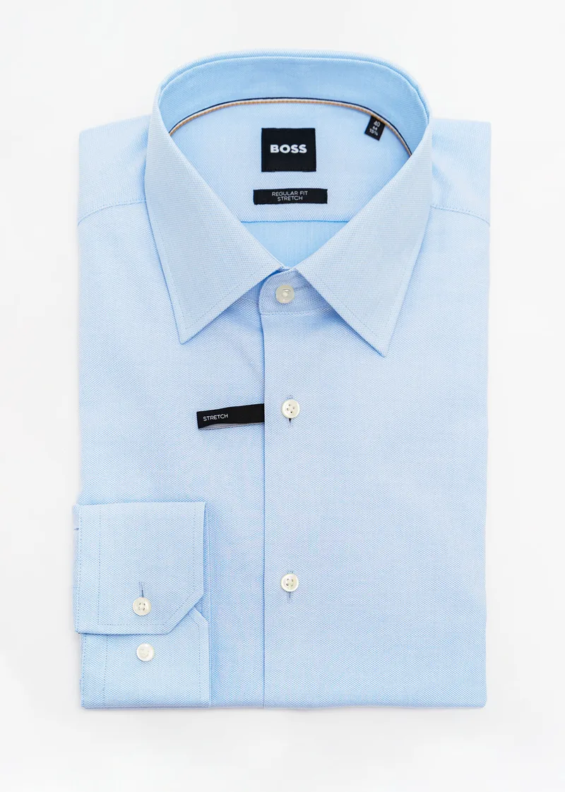 BOSS Πουκάμισο της σειράς JOE - 50490286 450 Light Blue