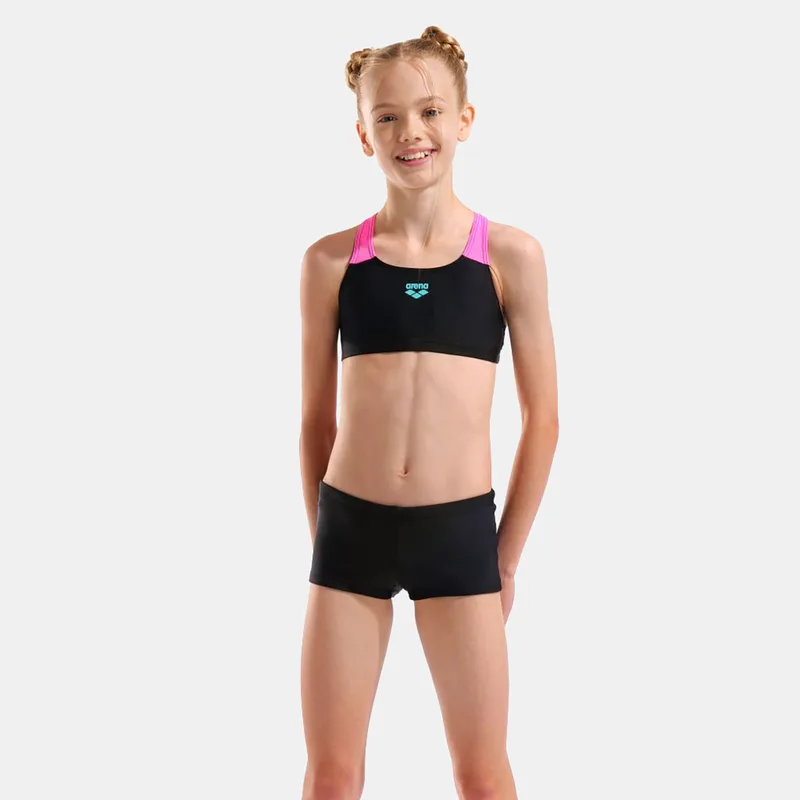 ARENA SOLID GIRL'S BIKINI ΜΑΥΡΟ