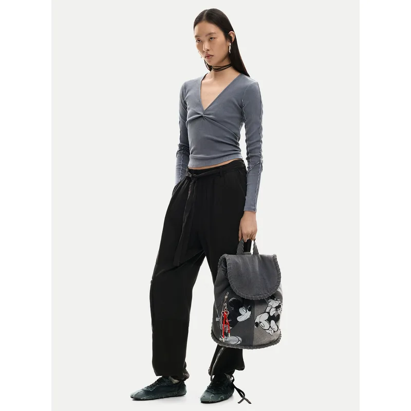 Σακίδιο Desigual 26SAKD01 Γκρι