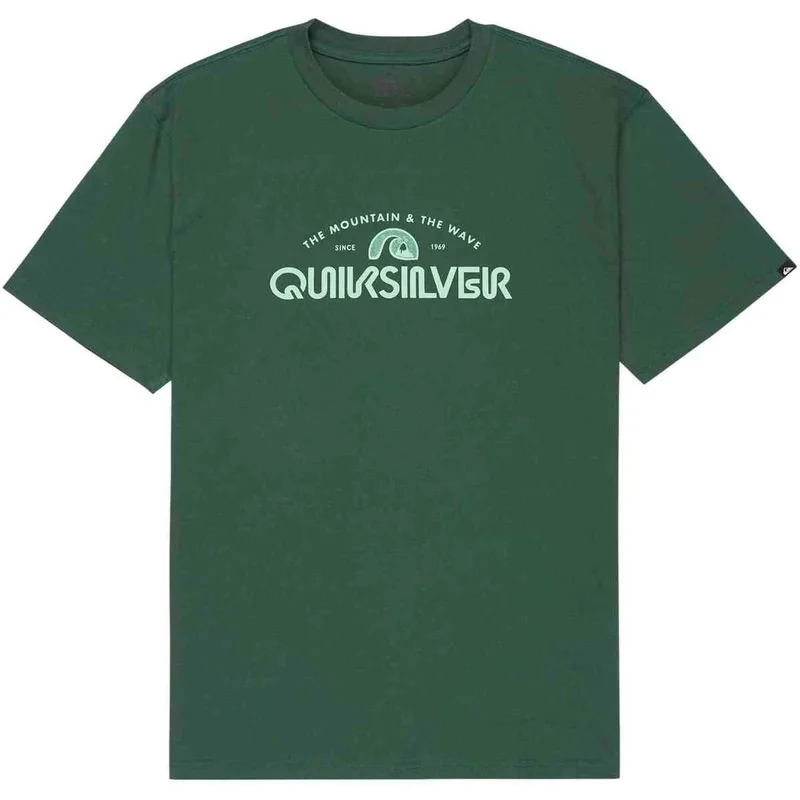 T-shirt με κοντά μανίκια Quiksilver EQYZT08287-GRT0