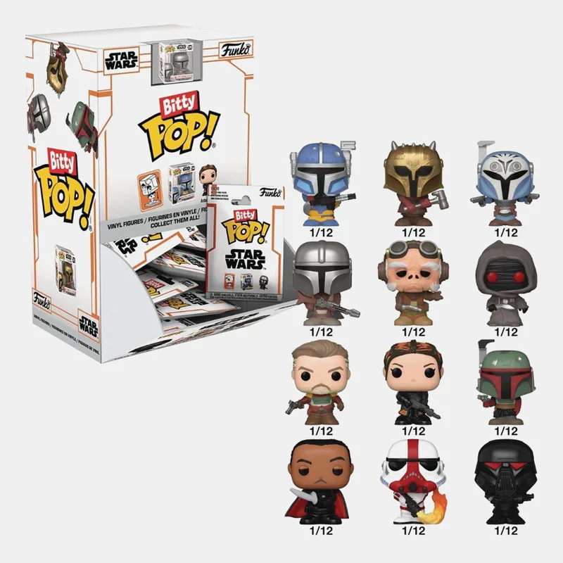 Funko Pop! Bitty Pop! Disney: Star Wars The Mandalorian Φιγούρες (9000204328_1523)