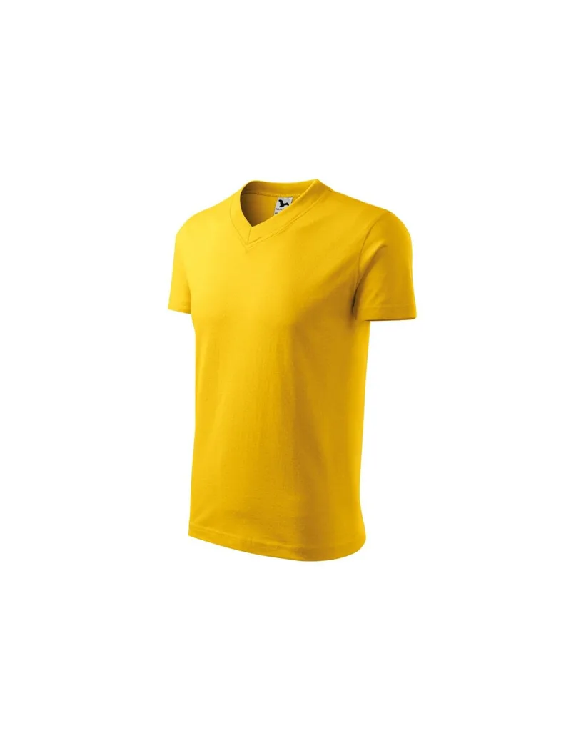 Malfini Ανδρικό Διαφημιστικό T-shirt Κοντομάνικο σε Κίτρινο Χρώμα MLI-10204