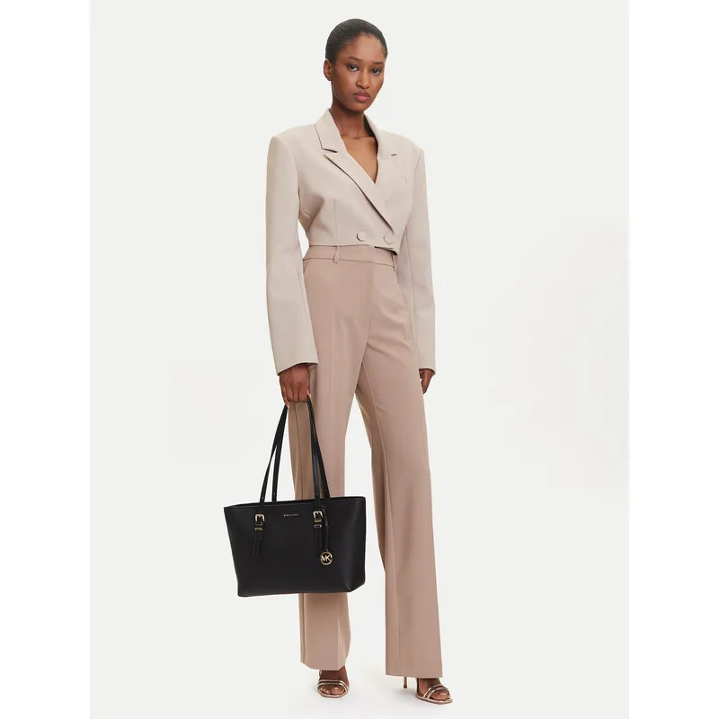 Τσάντα MICHAEL Michael Kors Quinn 30T5GQNT2L Μαύρο