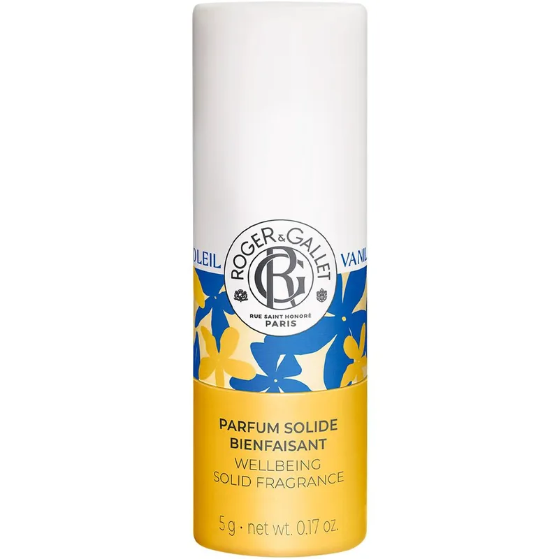 Roger & Gallet Vanille Soleil Solid Fragrance Γυναικείο Άρωμα σε Stick με Βανίλια & Άνθη Λευκών Λουλουδιών 5g