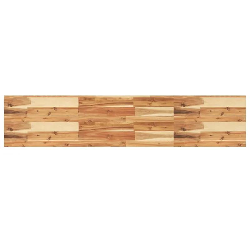 vidaXL Ράφι Κρεμαστό 120x30x4 εκ. Φινίρισμα Λαδιού Μασίφ Ακακία