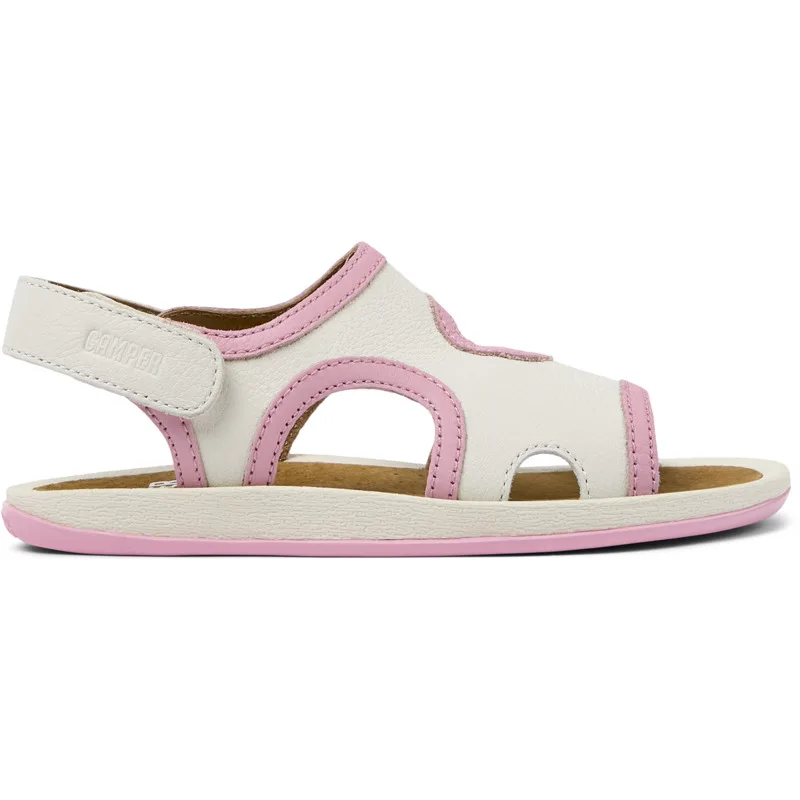 CAMPER Bicho - Πέδιλα Για Κορίτσια - Λευκό, Μέγεθος 31, Smooth leather
