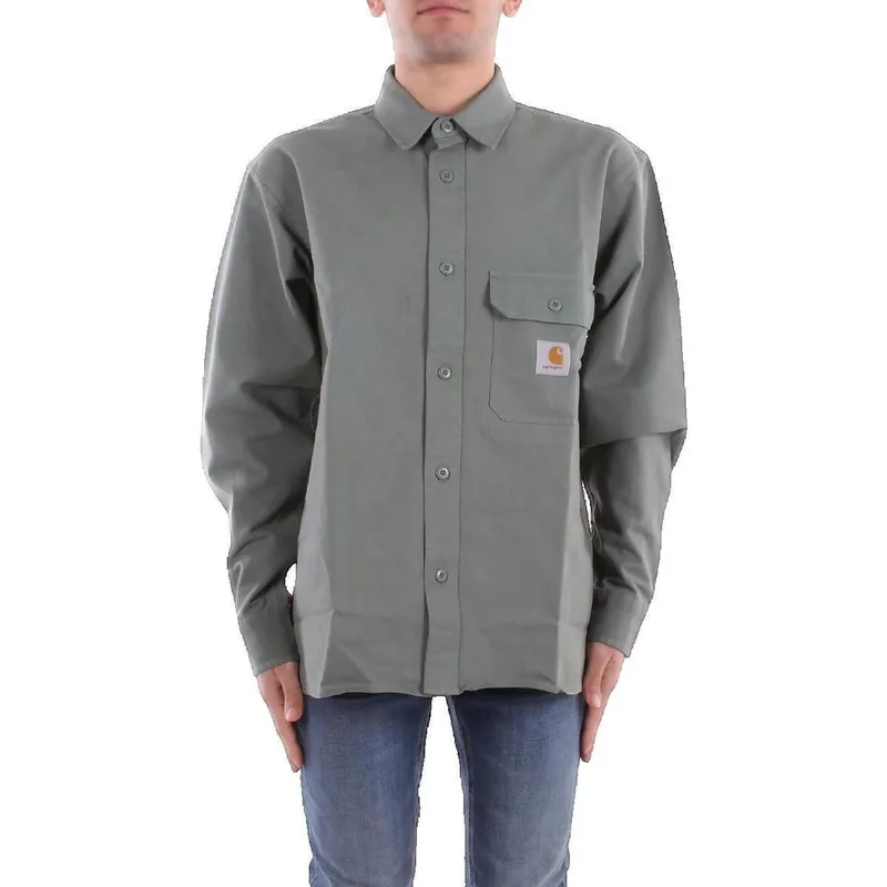 Πουκάμισο με μακριά μανίκια Carhartt Chemise Reno Shirt Jac Vert