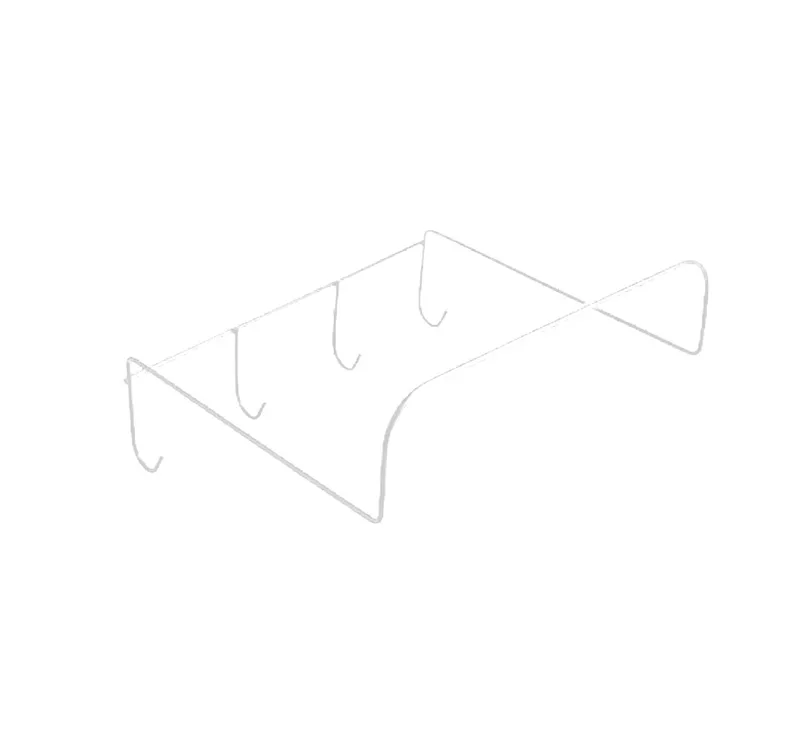 Μεταλλική Βάση Τοίχου 26x26x25cm Άσπρο ή Μαύρο Άσπρο