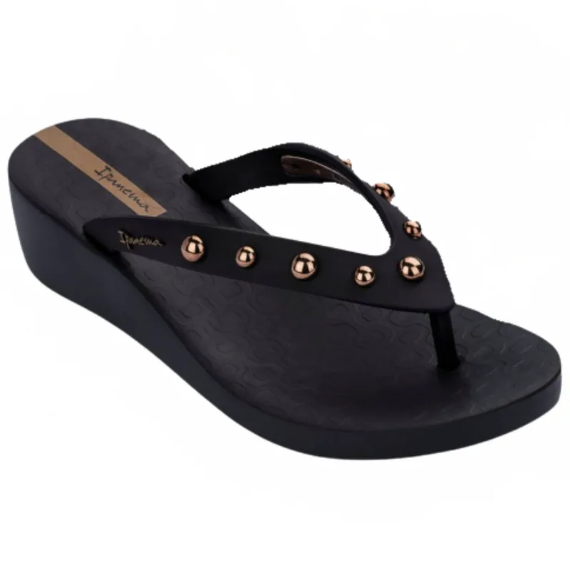 Σαγιονάρες γυναικείες | Ipanema | Plat Glam Fem | 780-25373 | Black/Bronze | (83653-BC823)