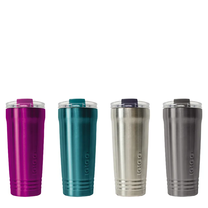 Igloo Υδροδοχείο Logan Ανοξείδωτο 22oz - 650ml Μωβ 41449
