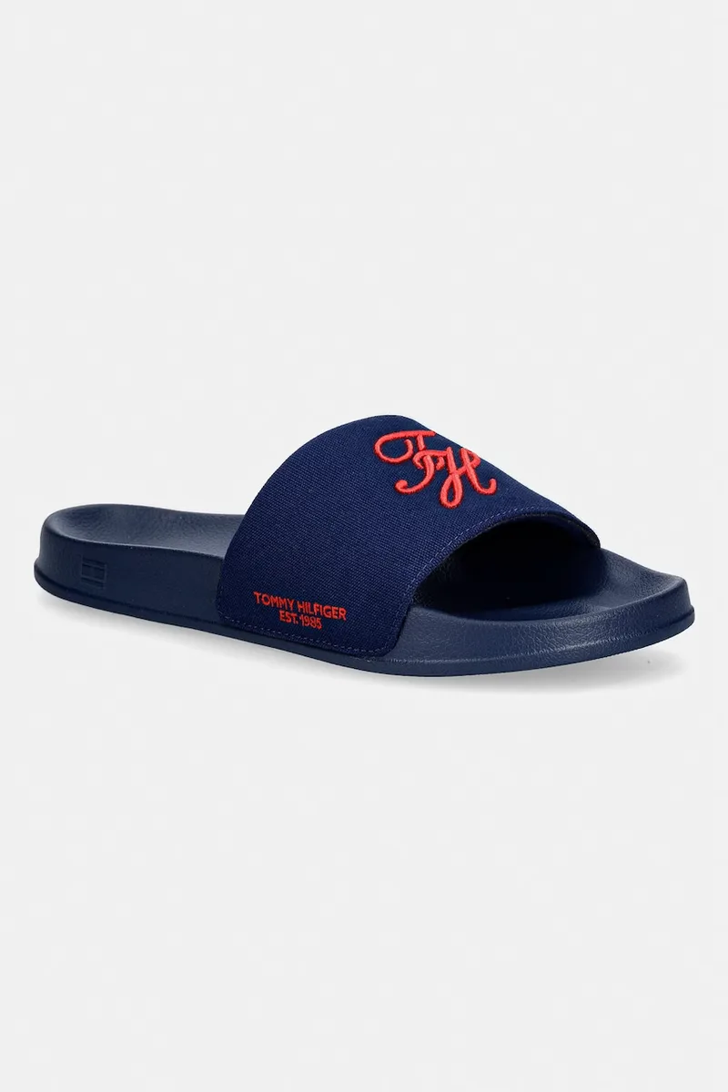 Tommy Hilfiger σαγιονάρες Ανδρικές TH EMBROIDERY POOL SLIDE
