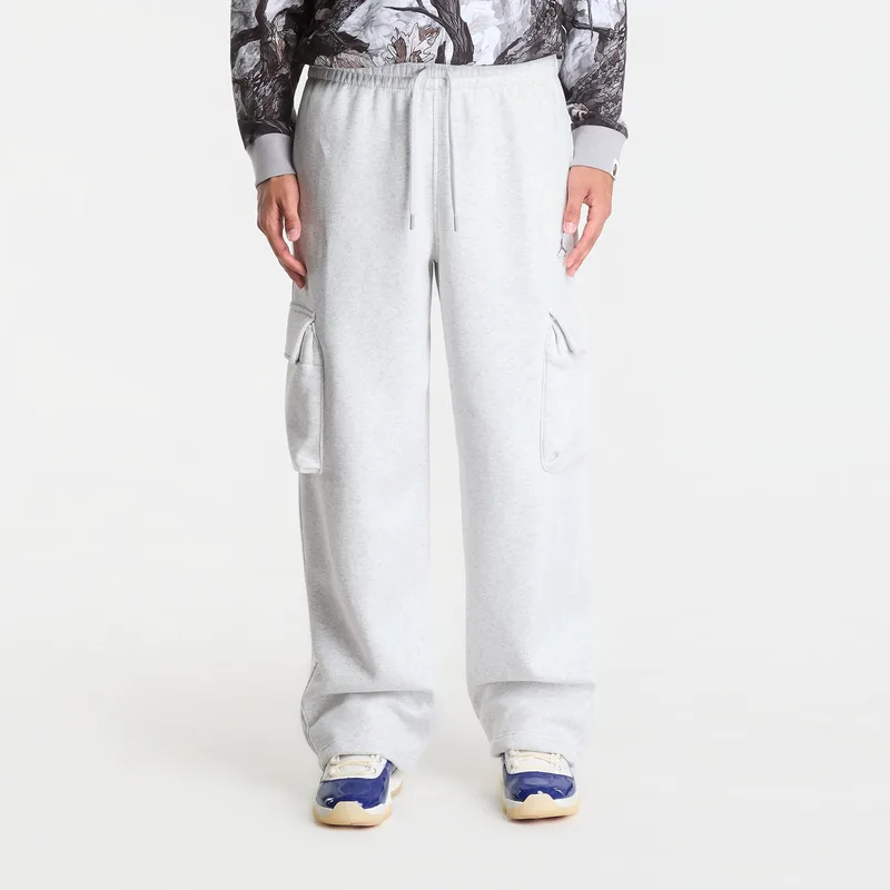 Φόρμα Jordan Brooklyn Men's Oversized Fleece Cargo Pants Neutral Grey/ Htr/ Lt Smoke Grey L