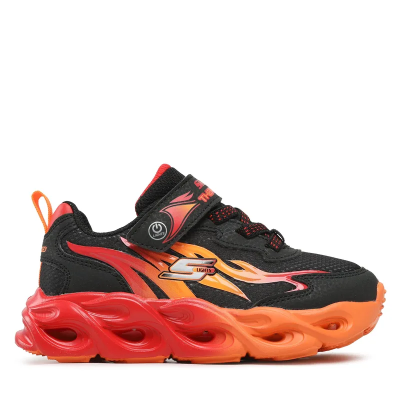 Αθλητικά Skechers Heat Flux 400103L/BKRD Μαύρο