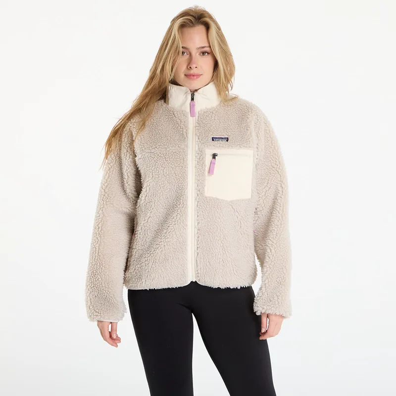 Μπουφάν Patagonia W's Classic Retro-X Jacket Natural W/Light Violet S