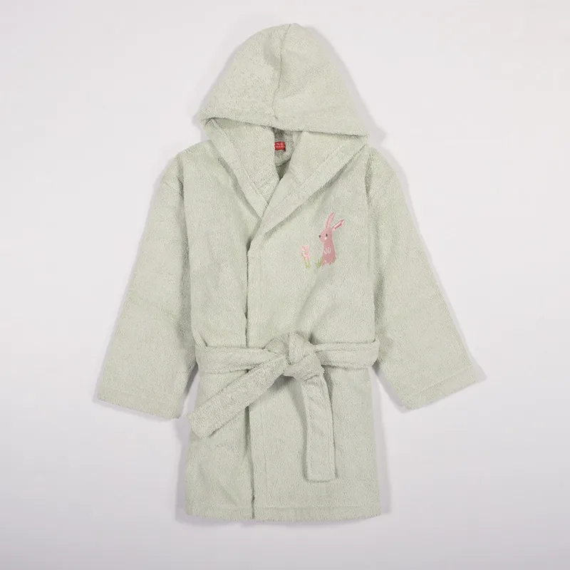 Μπουρνούζι Με Κουκούλα Nef Nef Country Bunny Mint