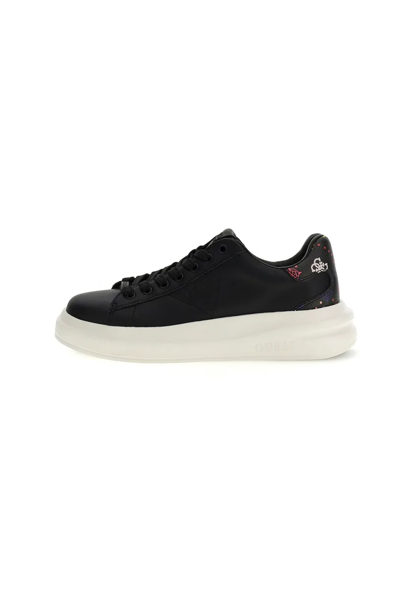 Guess γυναικεία sneakers "Elbina" - FLPE11LEA12 Μαύρο