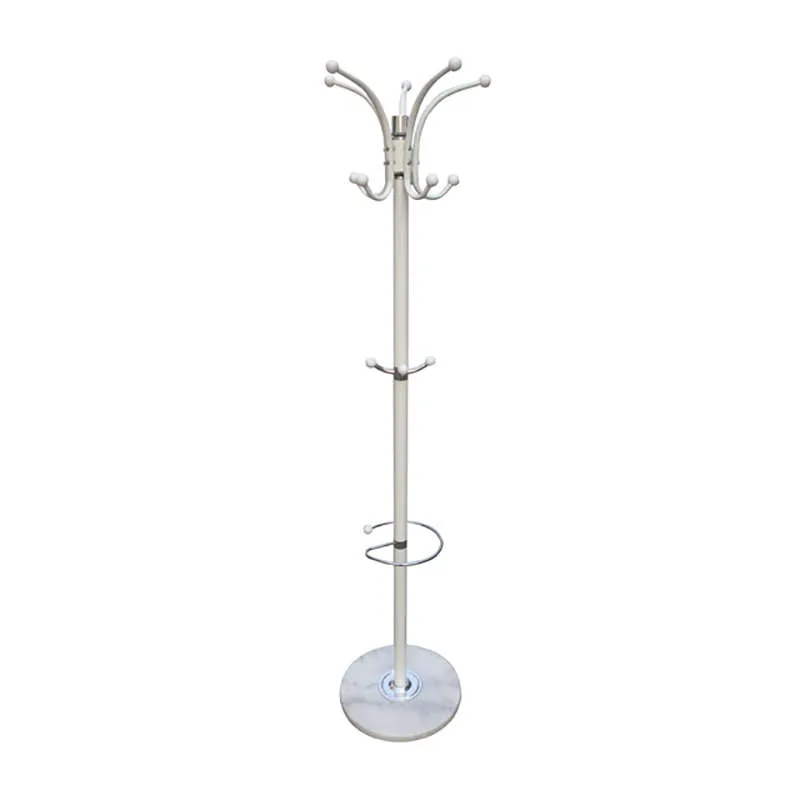 Καλόγερος μεταλλικός (37Χ37Χ171) 27.0073 WHITE, KATOIKEIN DECO