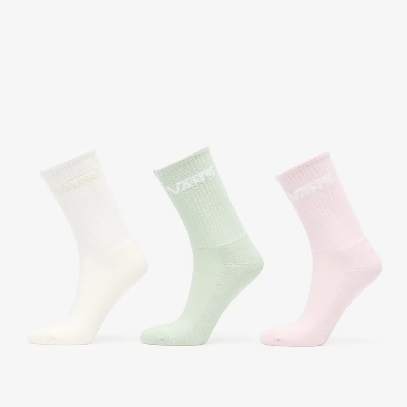 Vans Rox Classic Crew Socks Green/ Ροζ/ White M
