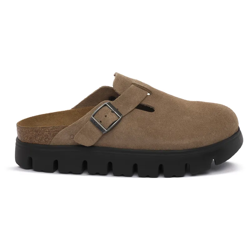 Mules BIRKENSTOCK BOSTON CHUNKY GRAY TAUPE CALZ S