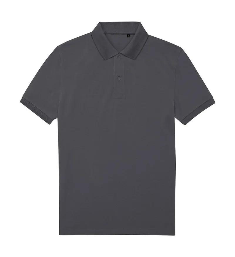 Ανδρική Μπλούζα Polo PU428 B & C White Dark Grey