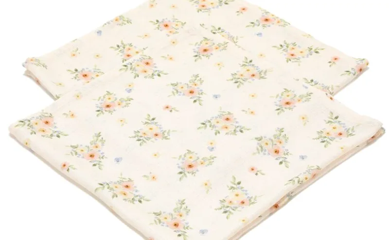 2 Pack Bamboo Μικρές Μουσελίνες English Garden (Silver Plus Protection Τεχνολογία)