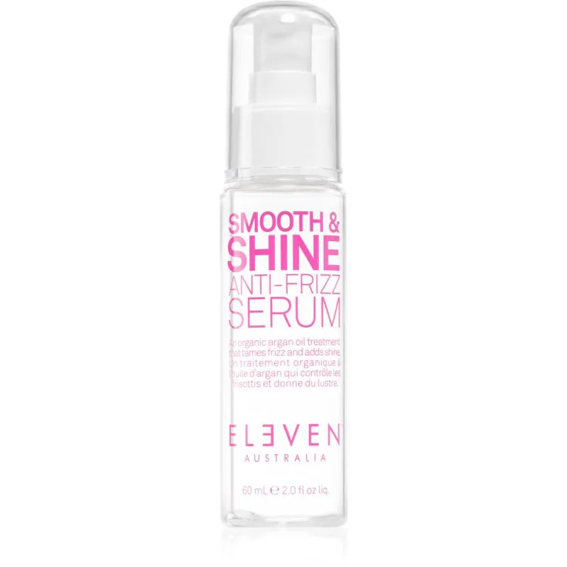 Eleven Australia Smooth & Shine ορός για τα μαλλιά για την αντιμετώπιση του κρεπαρίσματος μαλλιών 60 ml
