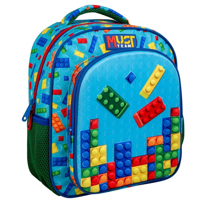 Σχολική Τσάντα Νηπιαγωγείου (27x10x31) Must Bricks 000586231